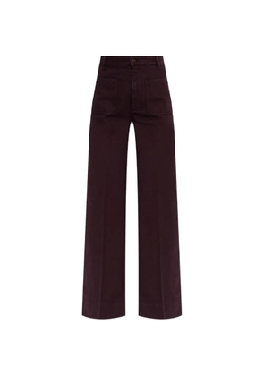 Victoria Beckham Alina wide-leg jeans - Red