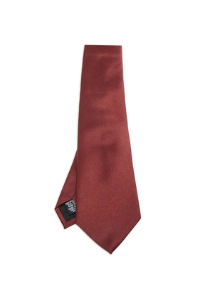 BOSS satin silk tie - Red
