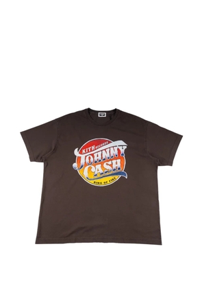 KITH x Johnny Cash Ring Of Fire T-shirt - Brown