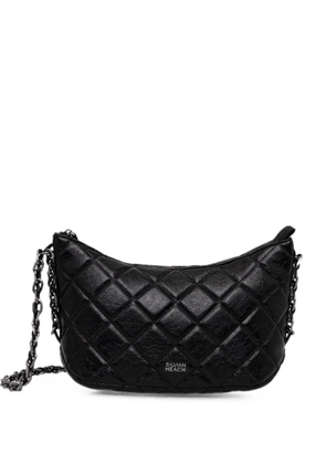 Silvian Heach quilted chain-link cross body bag - Black