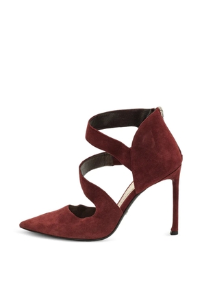 Christian Dior Pre-Owned D'Orsay pointed-toe pumps - Red
