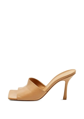 Bottega Veneta Pre-Owned Lido square-toe sandals - Brown