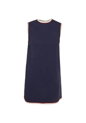 Gucci Pre-Owned sleeveless tunic mini dress - Blue