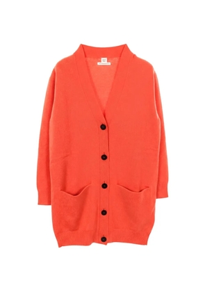 Hermès Pre-Owned 2010 cashmere cardigan - Orange