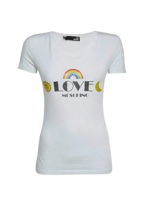 Love Moschino graphic-print T-shirt - White