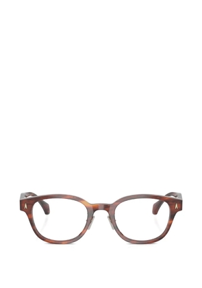 Moncler Eyewear tortoiseshell-effect glasses - Brown