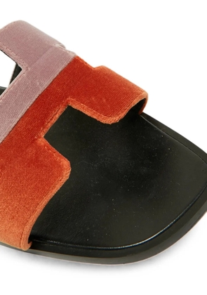 Hermès Pre-Owned Oran H-cut sandals - Orange