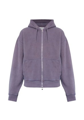 OUR LEGACY Rascal zip-up hoodie - Purple