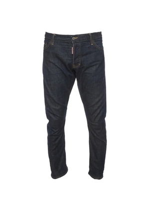 DSQUARED2 embroidered-detail jeans - Blue