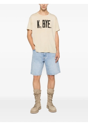 R13 K Bye Boy T-shirt - Neutrals