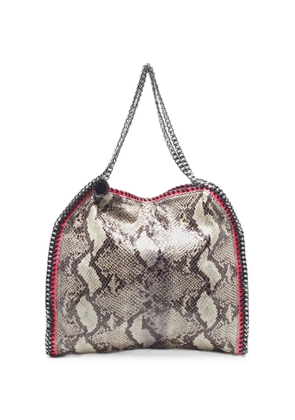Stella McCartney Pre-Owned small Falabella python-effect tote bag - Grey