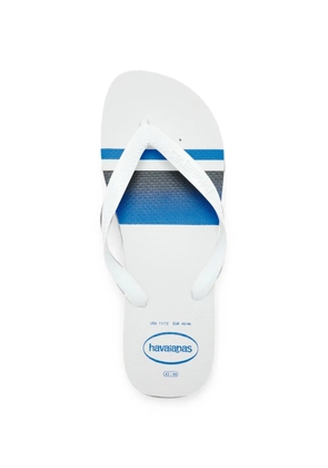 Havaianas Top Basic logo-embossed flip flops - White