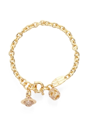 Vivienne Westwood Pre-Owned 2020s Circe chain bracelet - Gold