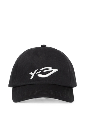Y-3 logo-embroidered baseball cap - Black