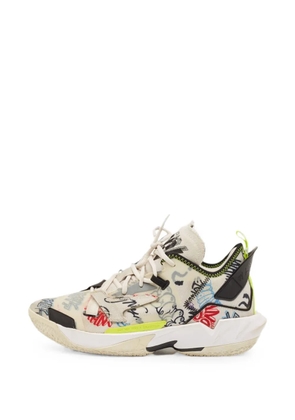 Jordan Why Not Zer0.4 graffiti sneakers - Neutrals