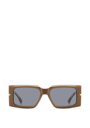 Victoria Beckham Eyewear rectangle-frame sunglasses - Brown