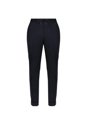 Paul Smith drawstring-waist tailored trousers - Blue