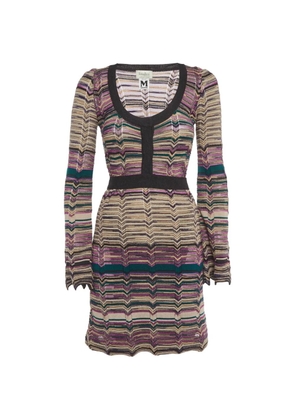 Missoni Pre-Owned x Neiman Marcus mini 2007 knit dress - Neutrals