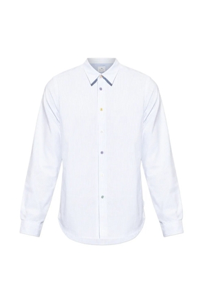 PS Paul Smith striped cotton shirt - Blue
