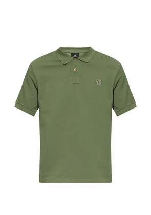 PS Paul Smith Zebra-patch polo shirt - Green