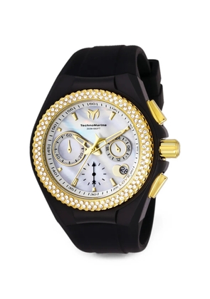 TechnoMarine Cruise Valentine crystal-embellished 40mm watch - White