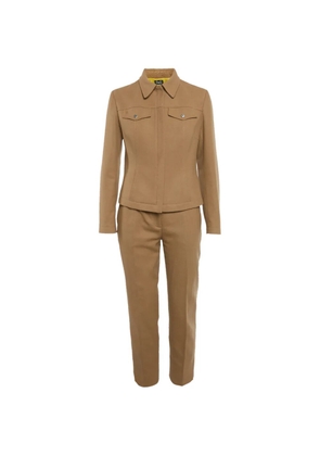 Dolce & Gabbana Pre-Owned brown jacket and trousers set