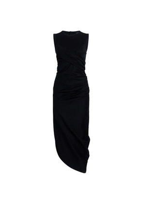 Proenza Schouler Zafira dress in mercerized cotton jersey - Black