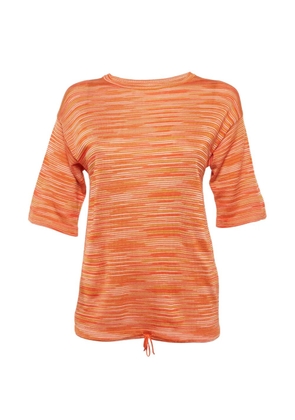 Missoni Pre-Owned striped T-shirt - Orange