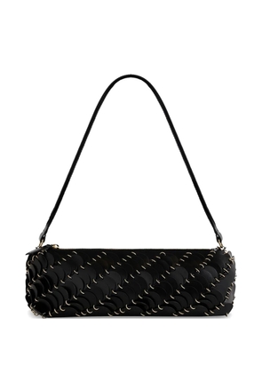 Rabanne disc-embellished shoulder bag - Black