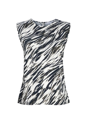 Proenza Schouler White Label Megan top in printed twill