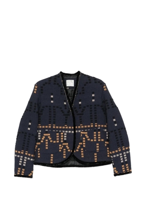 Forte Forte long-sleeve buttoned jacket - Blue