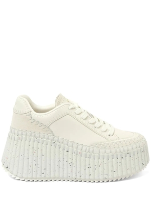 Chloé Nama platform sneakers - 101 - WHITE