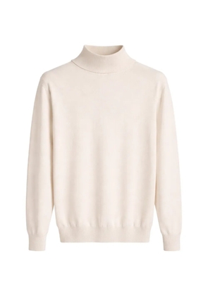 Tombolini roll-neck sweater - White