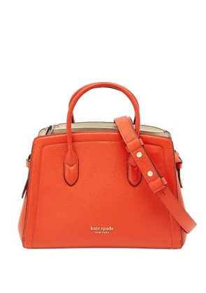 Kate Spade Knott leather satchel bag - Orange