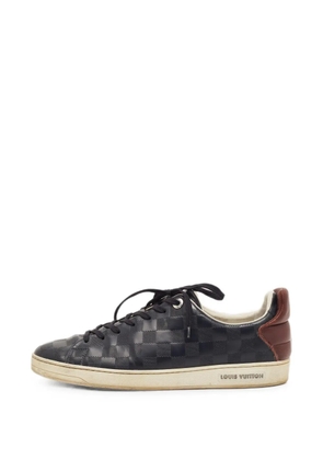 Louis Vuitton Pre-Owned Frontrow Damier Ebene sneakers - Black