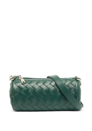 Bottega Veneta Pre-Owned mini Barrel Intrecciato crossbody bag - Green