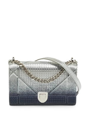 Christian Dior Pre-Owned 2016 medium Diorama Microcannage shoulder bag - Silver