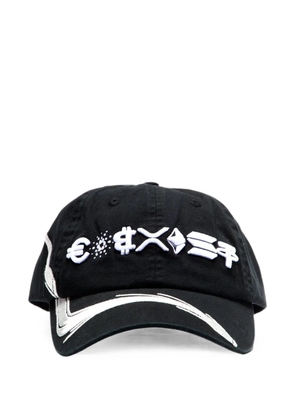 Praying signs-embroidered baseball cap - Black