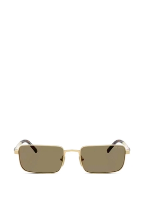 Prada Eyewear rectangle-frame sunglasses - Gold