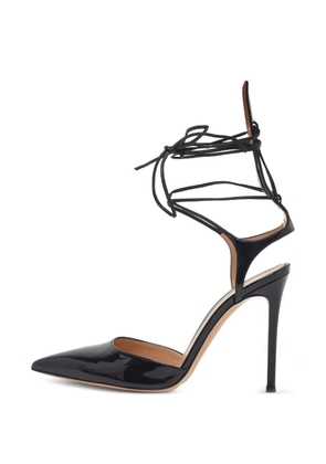 Gianvito Rossi ankle-tie pumps - Black