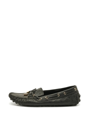 Louis Vuitton Pre-Owned Gloria Monogram loafers - Black