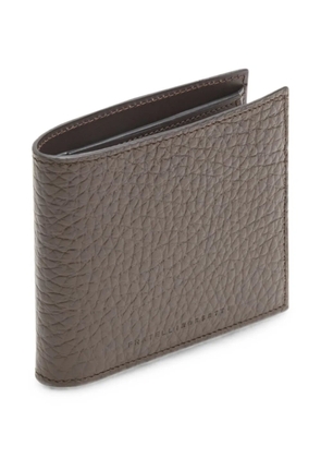 Fratelli Rossetti grained-leather wallet - Brown