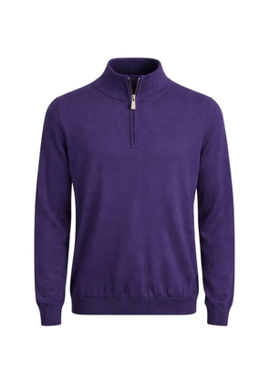Pal Zileri quarter-zip sweater - Purple