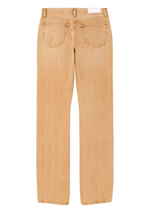 RE/DONE panelled straight-leg jeans - Neutrals