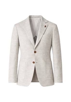 Pal Zileri single-breasted notched-lapels blazer - Grey