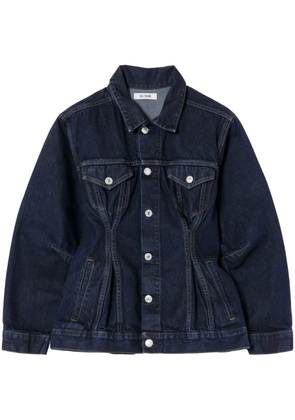 RE/DONE pintuck denim jacket - Blue