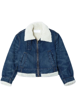 RE/DONE aviator jacket - Blue
