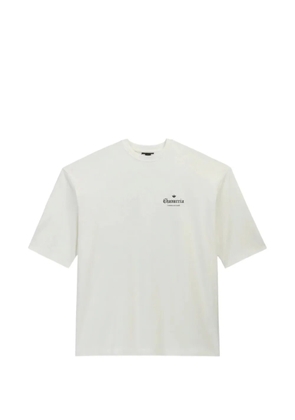 Willy Chavarria graphic-print T-shirt - Neutrals