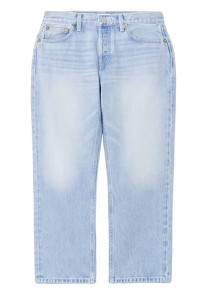 RE/DONE straight crop jeans - Blue