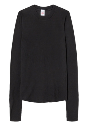 RE/DONE Hanes sheer T-shirt - Black
